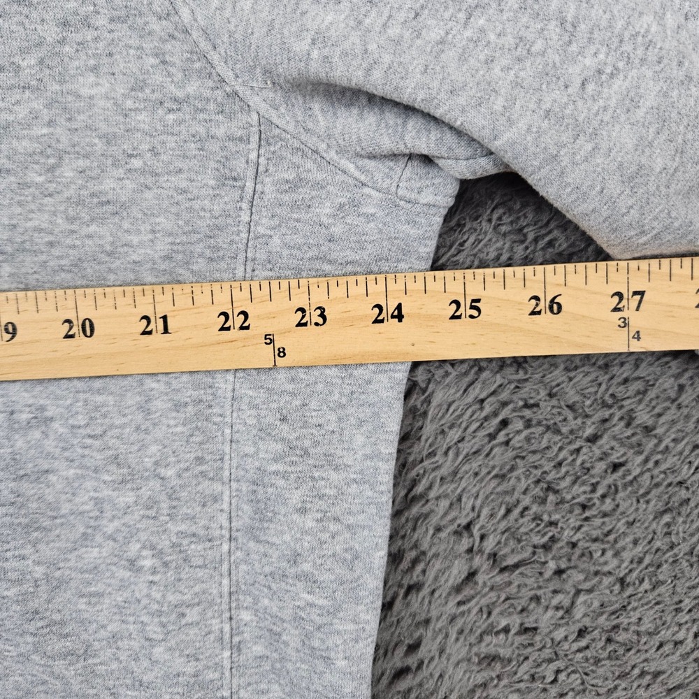 Nike Sportswear Club Fleece Mens Hoodie Grey Pullover BV2654-083 Size Large - Picture 3 of 10